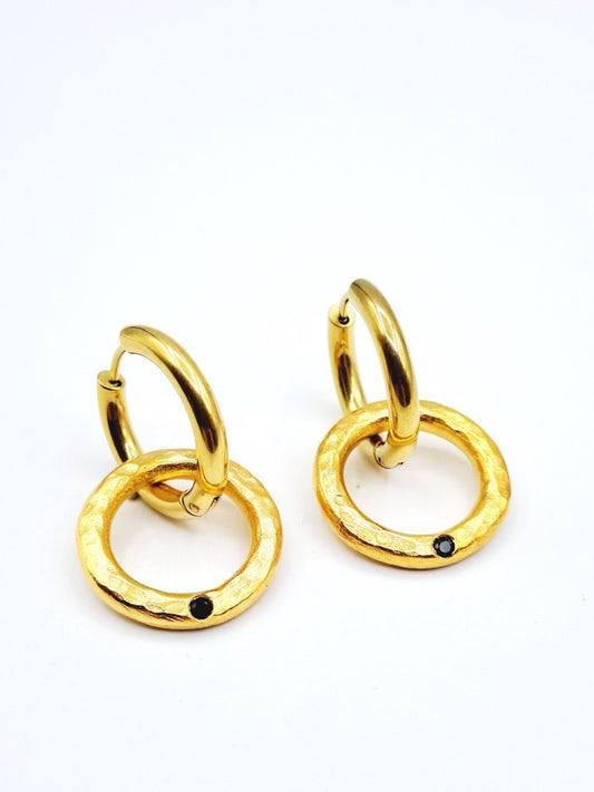 Ring of Fire Earrings - VOID Jewelry