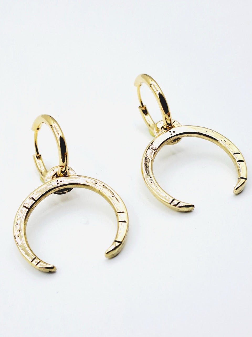 Crescent Moon Earrings - VOID Jewelry