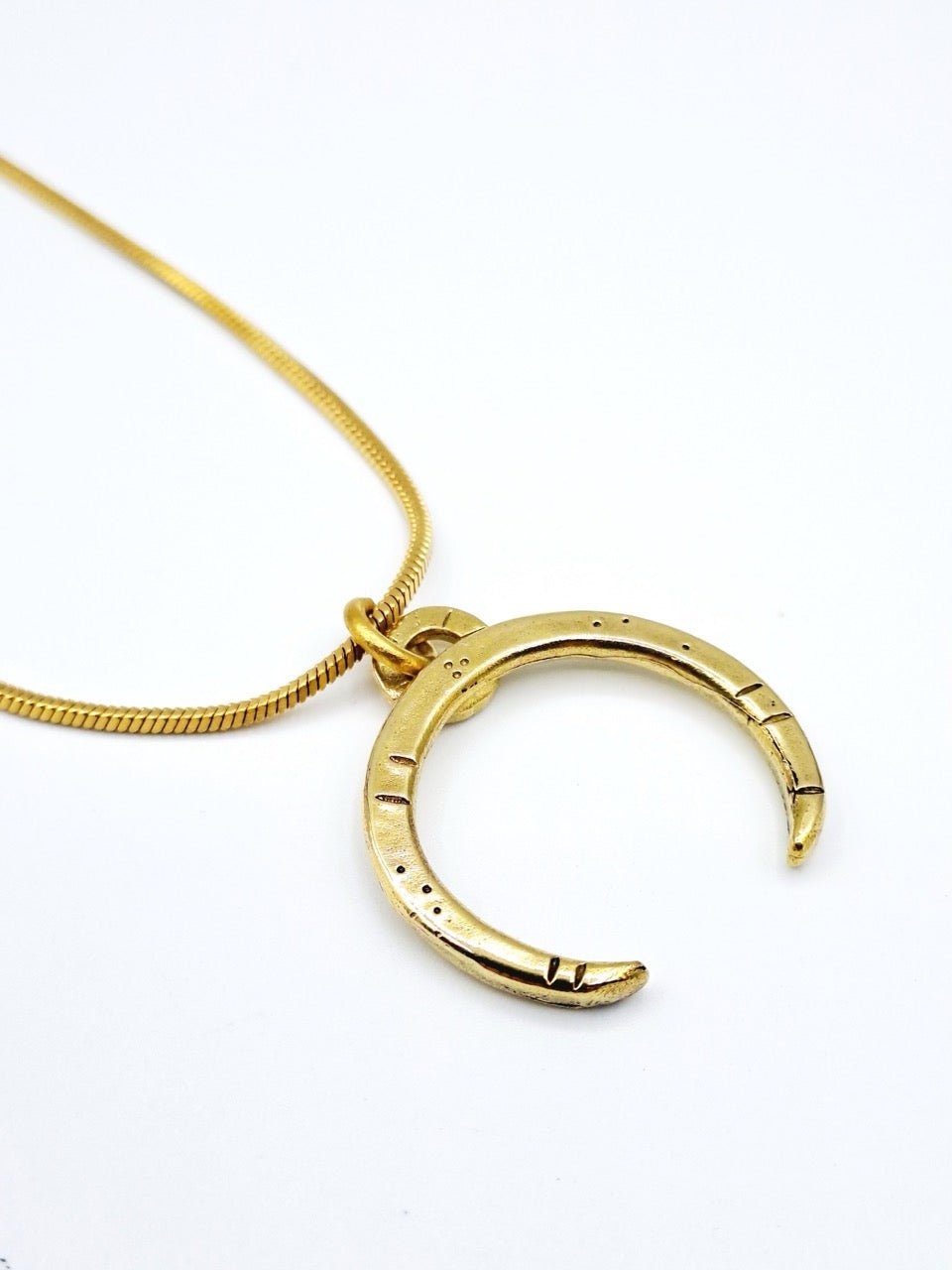 Crescent Moon Necklace - VOID Jewelry