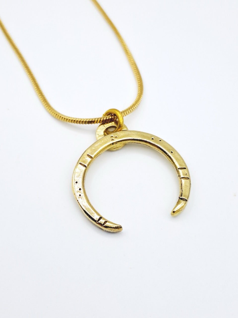 Crescent Moon Necklace - VOID Jewelry