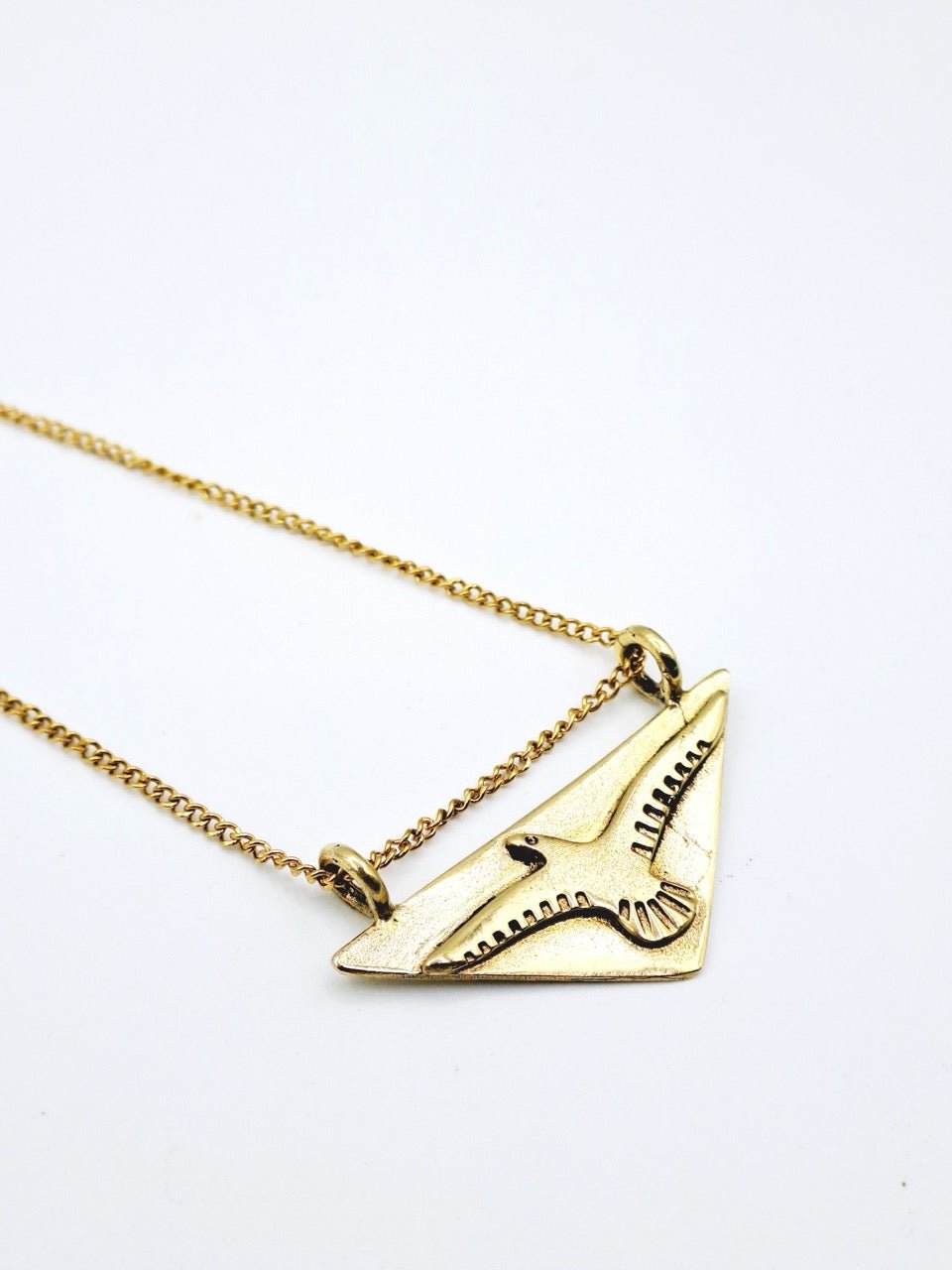 Fly Away Triangle Necklace - VOID Jewelry